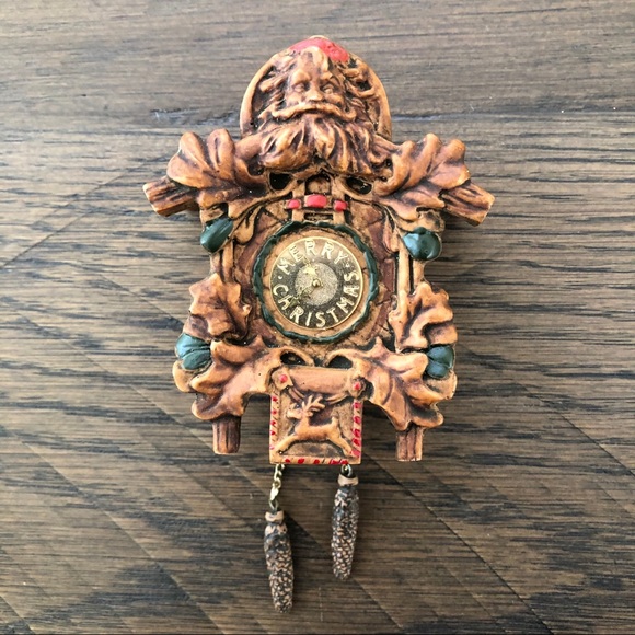 Hallmark Holiday Vintage Hallmark Old World Cuckoo Clock Ornament Poshmark